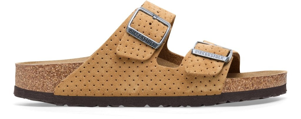 Arizona new beige, Suede Leather Embossed