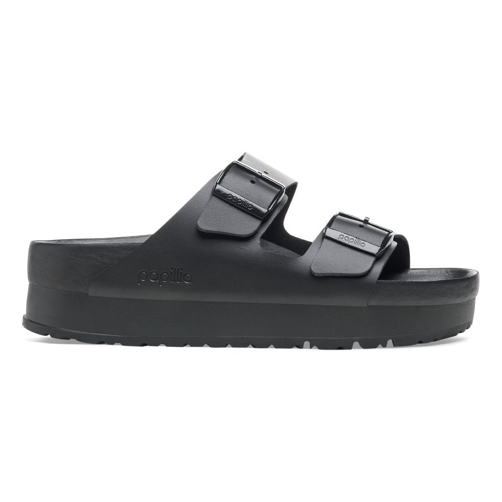 Arizona Platf Exquisite black, Natural Leather