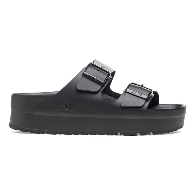 Arizona Platf Exquisite black, Natural Leather