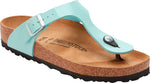 Gizeh patent surf green, Birko Flor Patent