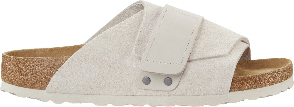 Kyoto antique white, Suede Leather/Nubuck