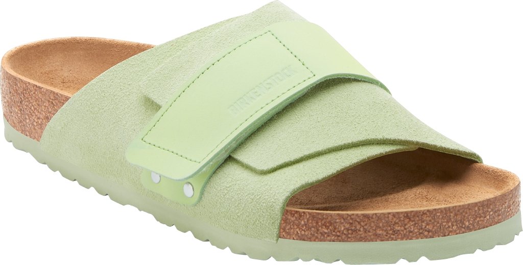 Kyoto faded lime, Suede Leather/Nubuck