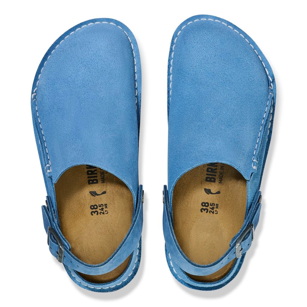 Lutry Premium elemental blue, Suede Leather