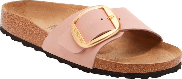 Madrid Big Buckle soft pink, Nubuck Leather