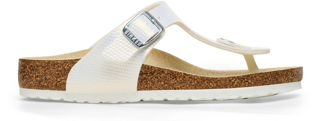 Gizeh Kids shiny lizard white, Birko Flor