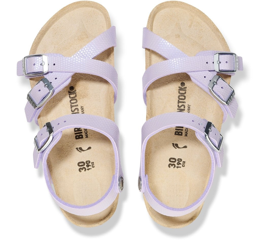 Kumba Kids shiny lizard purple fog, Birko Flor