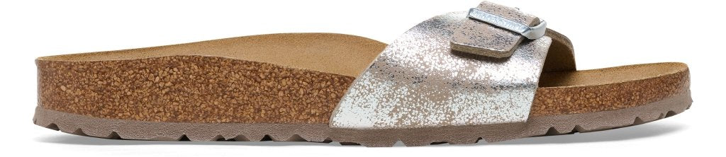 Madrid washed metallic silver, Synthetics