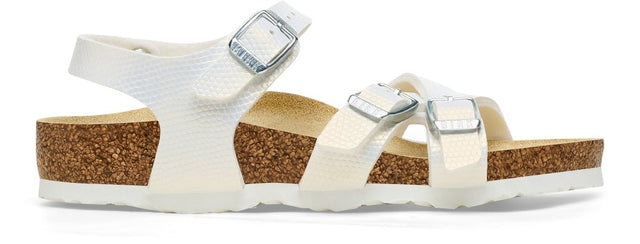 Kumba Kids shiny lizard white, Birko Flor