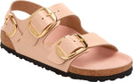 Milano Big Buckle shine new beige, Natural Leather