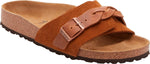 Oita Braided mink, Suede Leather