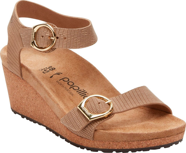 Soley Ring-Buckle sandcastle, Nubuck Leather