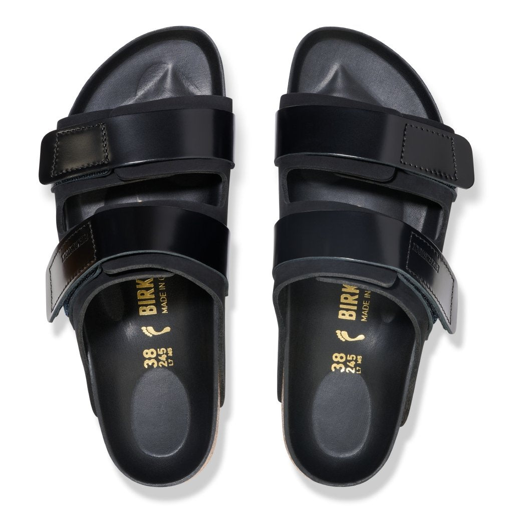 Uji black, Nubuck Leather/High Shine Leather