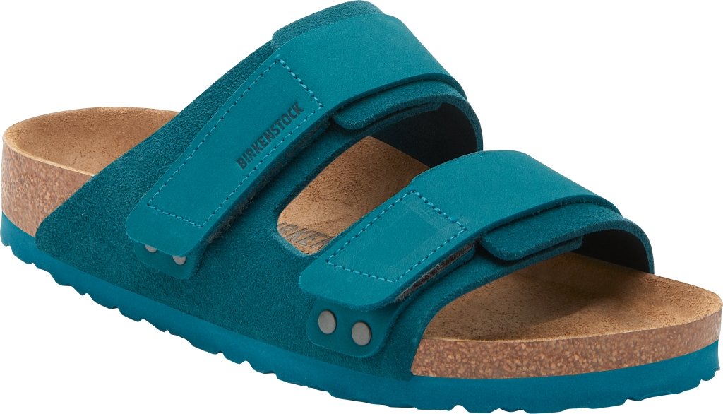 Uji deep turquoise, Suede Leather/Nubuck