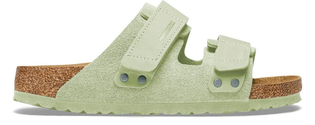 Uji faded lime, Suede Leather/Nubuck