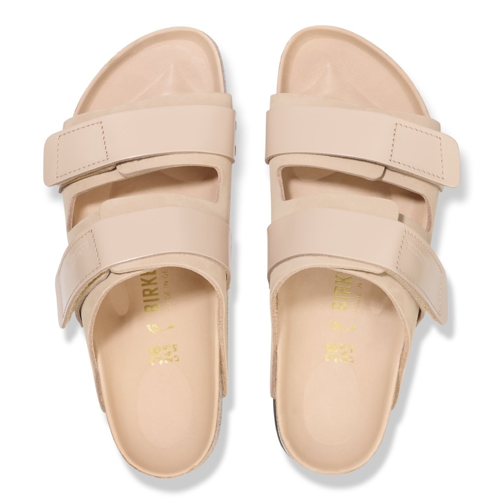 Uji new beige, Nubuck Leather/High Shine Leather