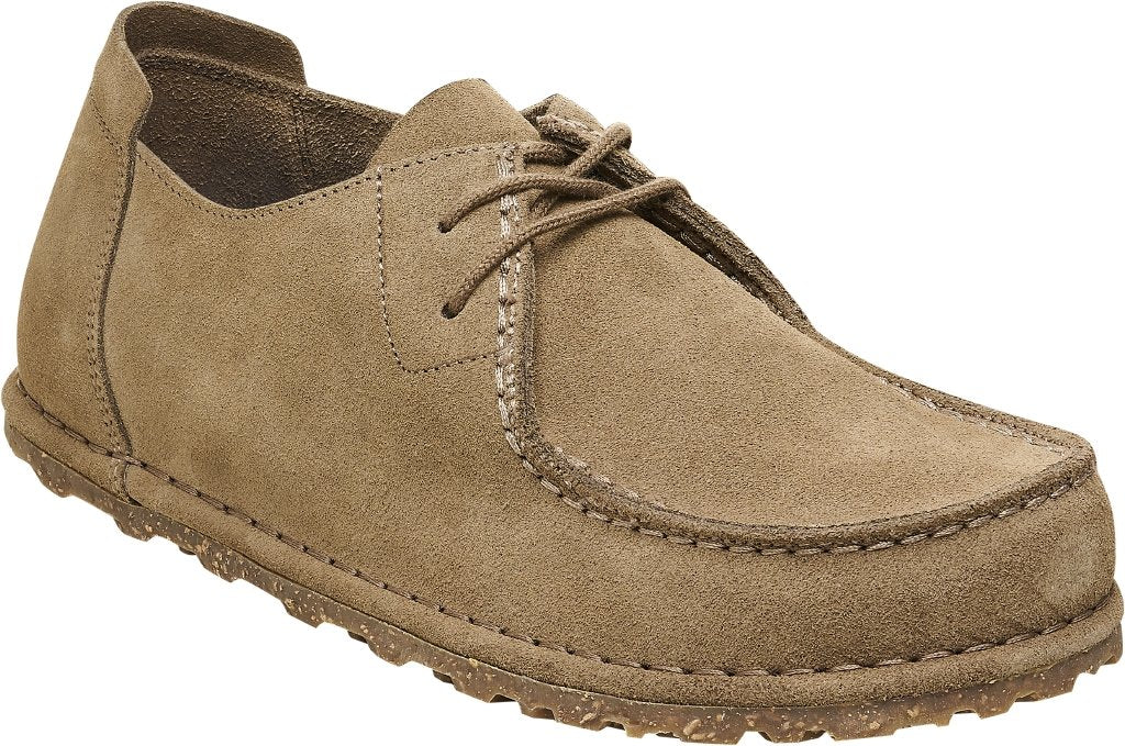 Utti Lace S gray taupe, Suede Leather