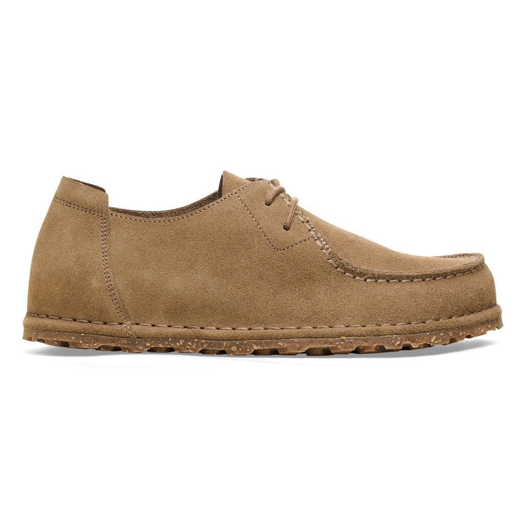 Utti Lace S gray taupe, Suede Leather