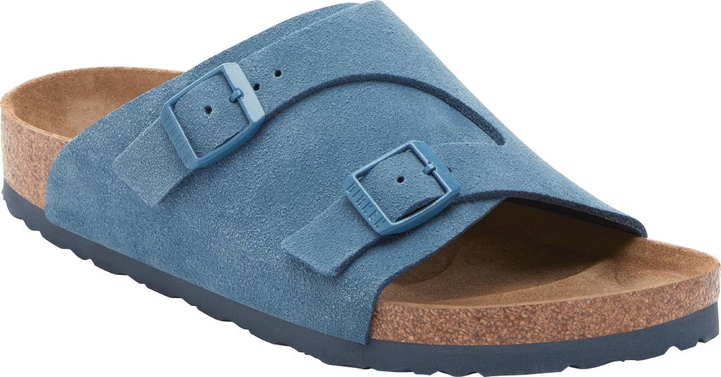 Zürich elemental blue, Suede Leather