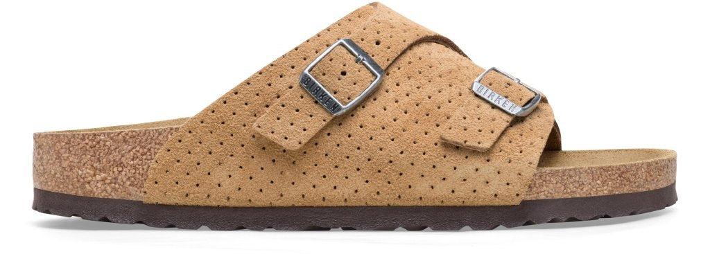 Zürich new beige, Suede Leather Embossed