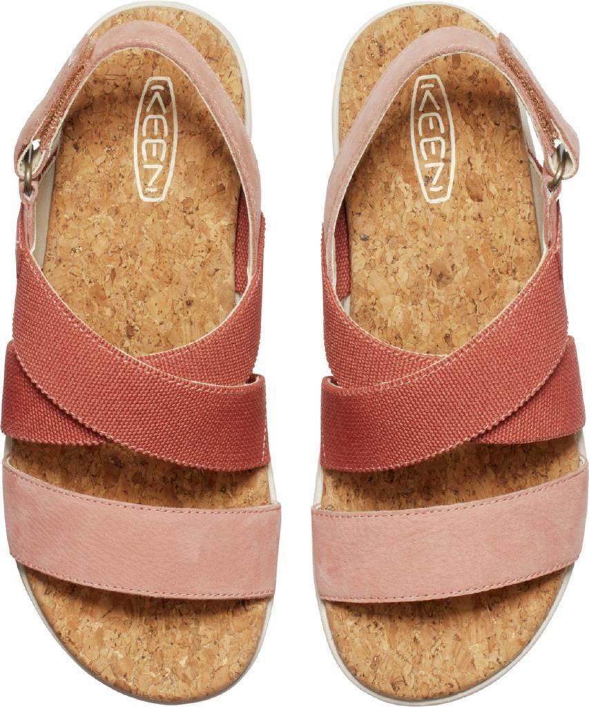 Elle Criss Cross W-Baked Clay/Cork