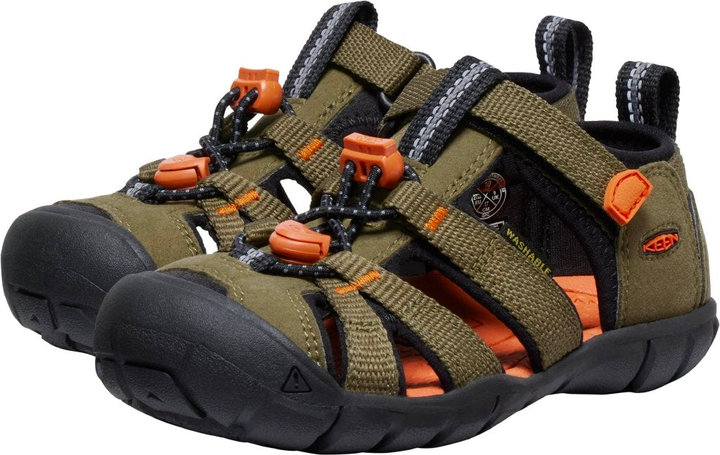Seacamp II Cnx C-Dark Olive/Gold Flame