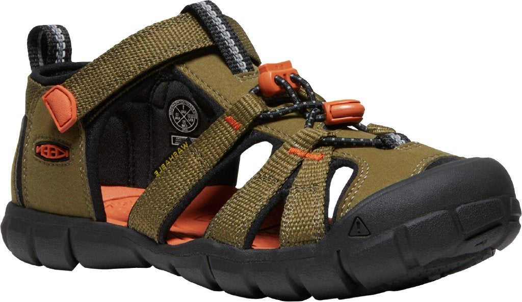 FLIOZY Scarpe Da Trekking Impermeabili Per Bambini - Stivali Invernali Con Imbottitura In Peluche E Chiusura In Velcro - Suola Antiscivolo, Fantasia Mimetica