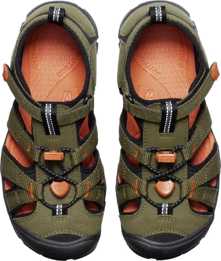 Seacamp II Cnx Y-Dark Olive/Gold Flame