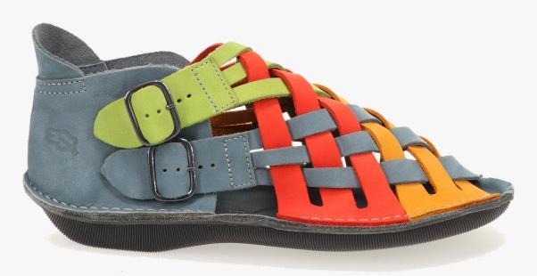 Taarlo jeans-yellow-apple-grenadine, Oiled Nubuck