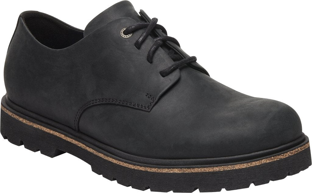 Highwood Lace Low S black, Oiled Leather