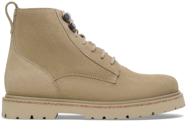 Highwood Lace Mid Women taupe, Suede Leather