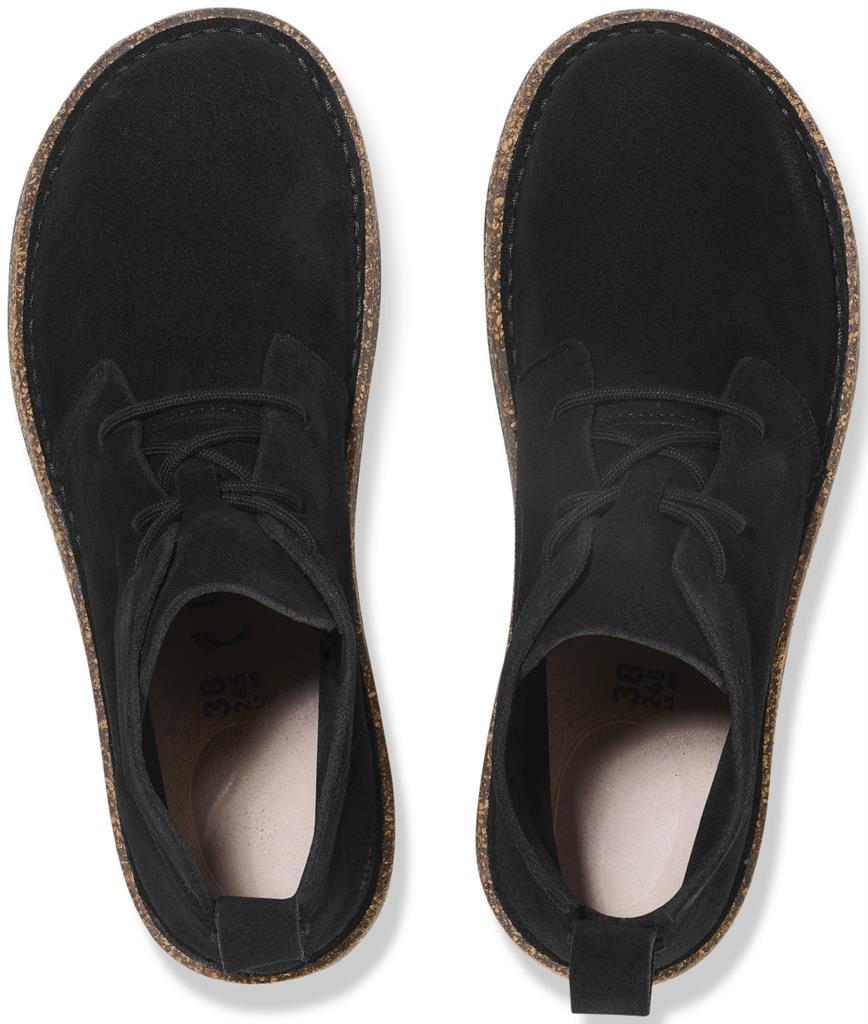 Uppsala Mid N black, Suede Leather