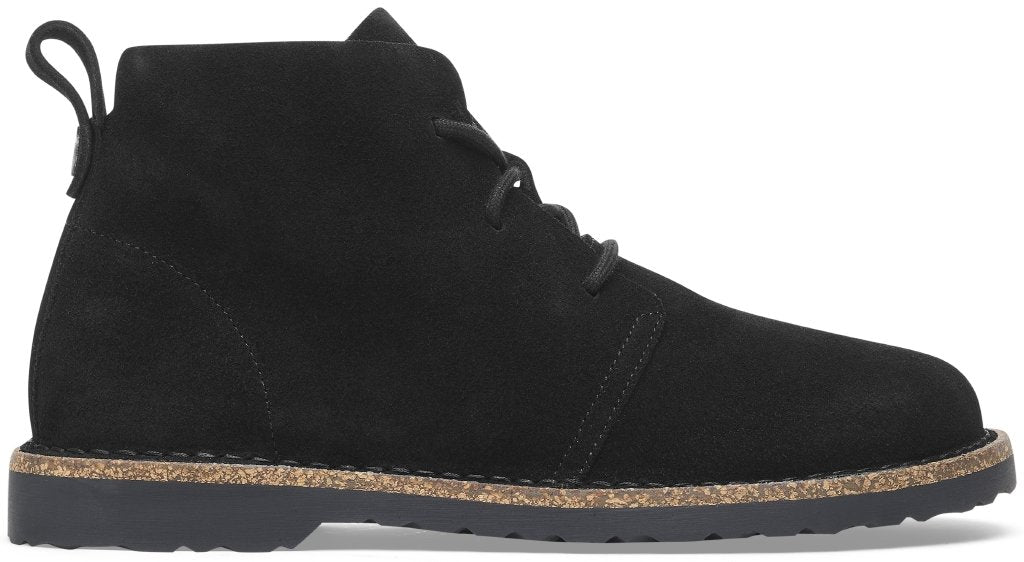 Uppsala Mid N black, Suede Leather