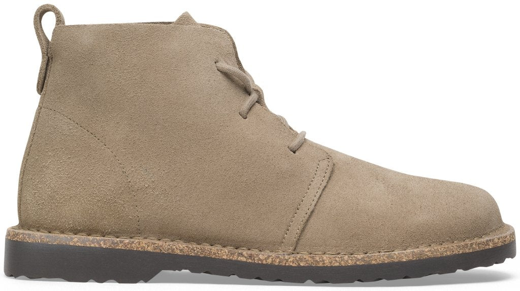 Uppsala Mid N taupe, Suede Leather