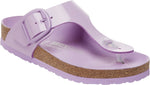 Gizeh Big Buckle shine crocus, Natural Leather