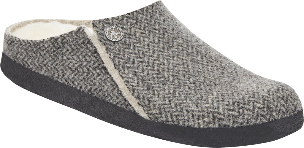 Zermatt Shearling herringbone gray, Felt