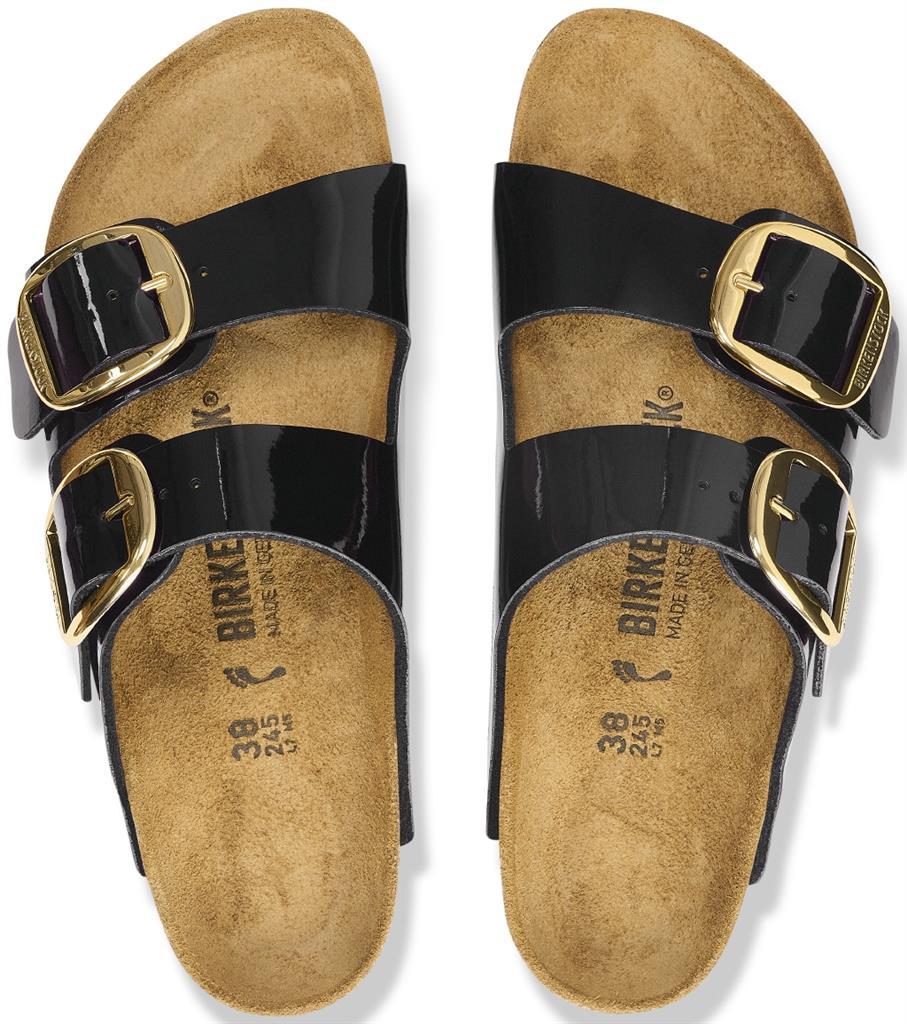 Arizona Big Buckle black, Birko Flor Patent