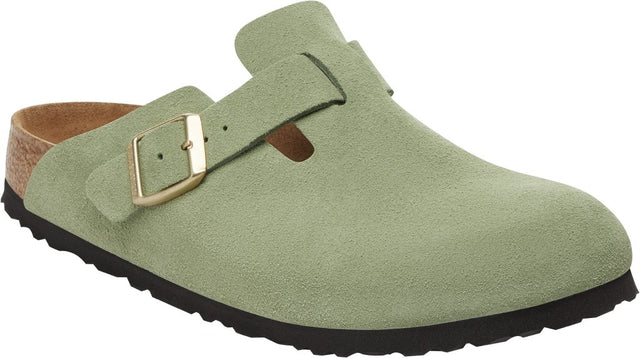 Boston SFB green tea, Suede Leather