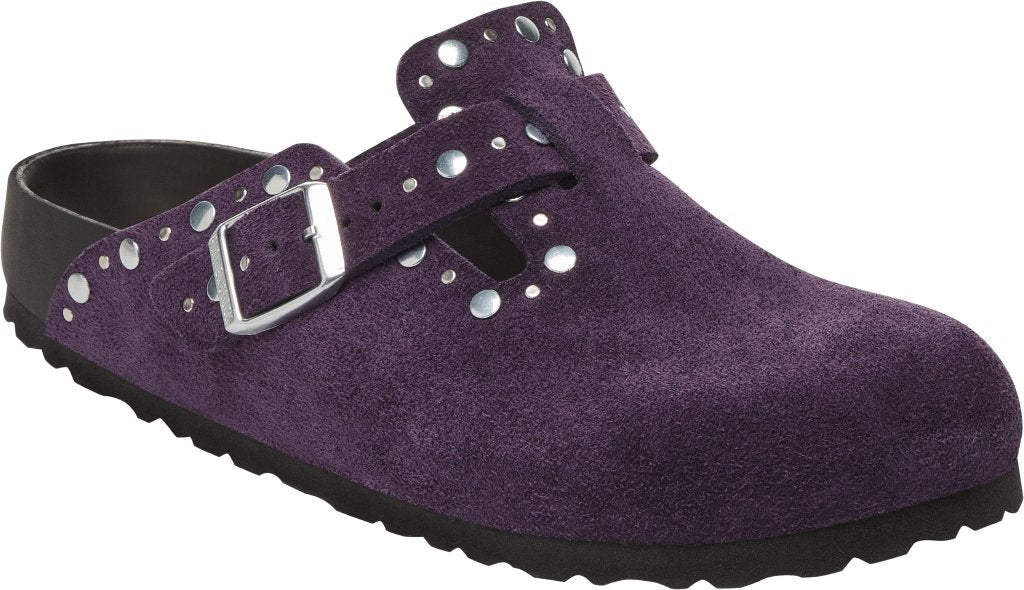 Boston Rivet Exquisite acai, Suede Leather