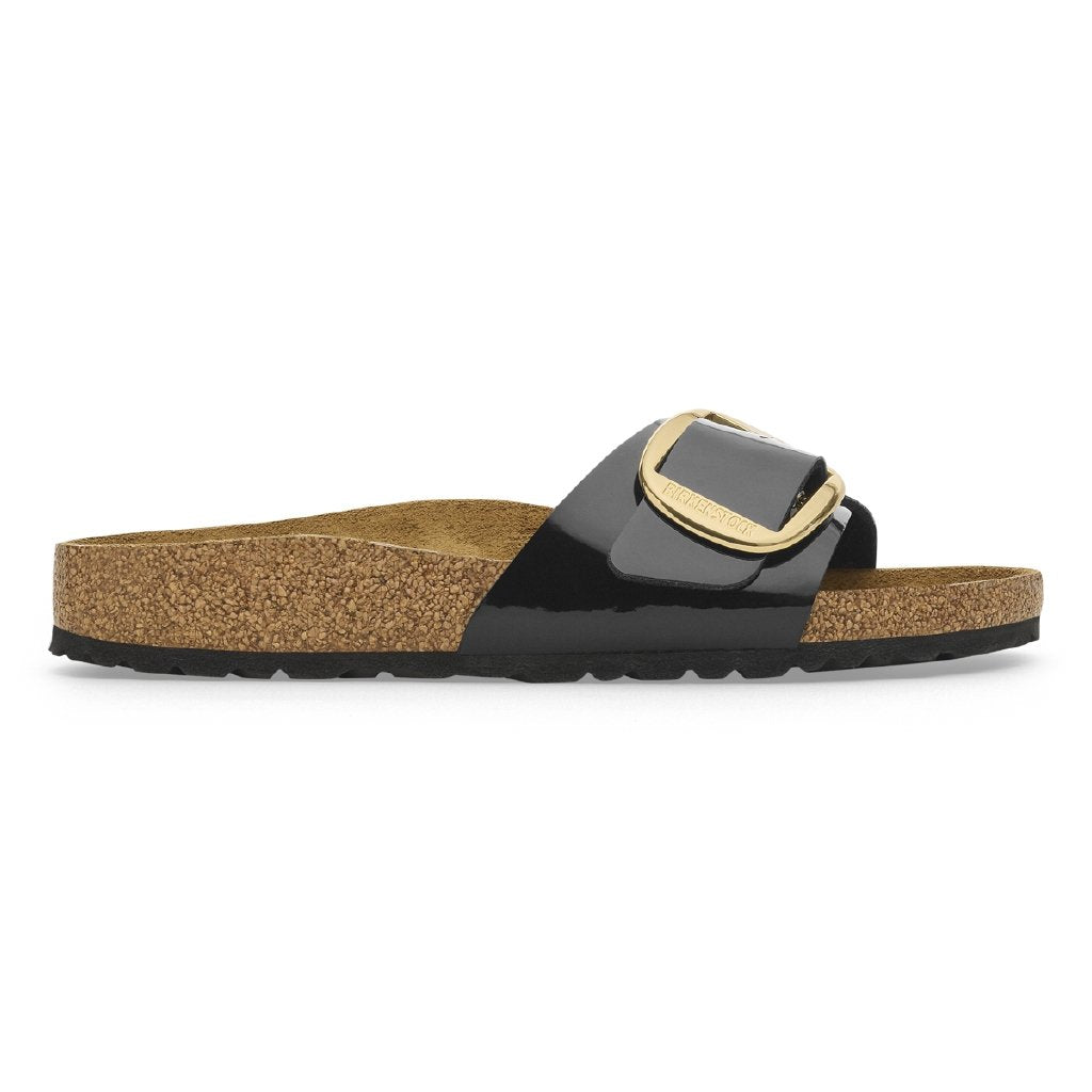 Madrid Big Buckle black, Birko Flor Patent