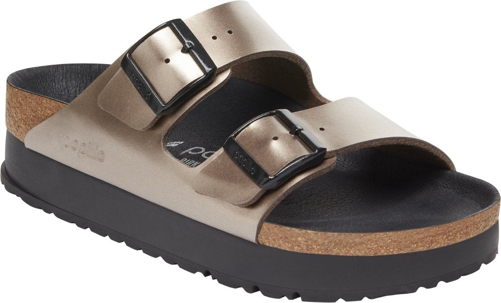 Arizona Platf steel taupe, Birko Flor Patent