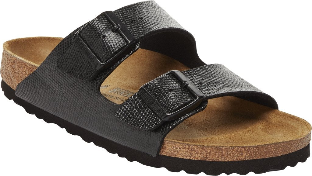 Arizona shiny lizard black, Birko Flor Embossed