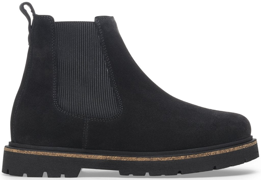Highwood Slip On Women black, Suede Leather
