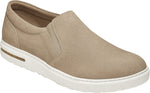 Oswego S taupe, Suede Leather