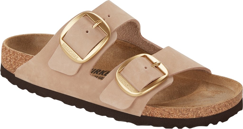 Arizona Big Buckle sandcastle, Nubuck Leather