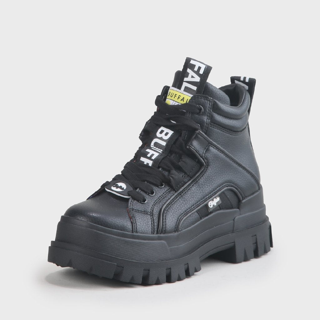 Aspha Buffalo Aspha Nc Mid Polacchino Stivaletto Donna Vegan black 1622045 ...