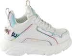 Cld Chai-vegan nappa-white/rainbow