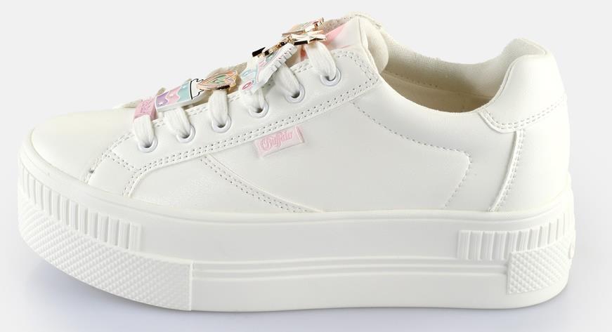 Paired Charm-vegan nappa-white multi