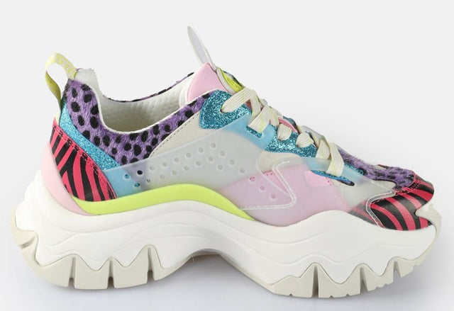 Trail One-vegan nappa/nubuck/fur -animal mix/multi