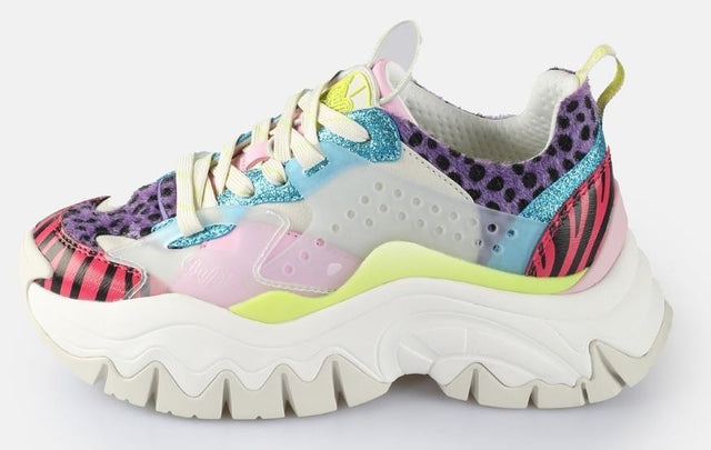 Trail One-vegan nappa/nubuck/fur -animal mix/multi