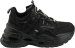 Triplet Hollow-vegan nappa/mesh-black
